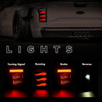 Sequential LED Tail Lights for Ford F150 2015-2020 Dynamic Turn Signal Brake Reverse Light Starting Animated Rear Light Assembly