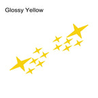 2PCS Car Side Door Creative Stars Stickers Auto Accessories For Subaru Impreza WRX STI GDB GVB VA 2018 2009 2008 2014 2002 2015