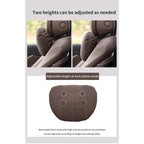 For Ford STline Focus Mondeo Explorer Edge Fiesta Fusion Kuga Escape Auto Headrest Neck Support Lumbar Cushion Soft Neck Pillow