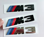 Suitable For BMW Group M3 Emblem Standard Trunk Tail Standard ABS Logo Sticker For BMW E30 E46 E36 E90/E92/E93 F80 GTS CRT CSL