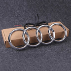 for Audi LED Logo Light Car Front Grille Badge Emblem Sticker A3 A4 A5 A6 Q5 RS5 A4L Q3 A8 Decals Auto Exterior Decoration