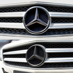 ABS Car Front Grille Badge Decal Cover Emblem for Mercedes Benz W204 W205 W210 W211 GLA GLK GLC GLE Interior Mouldings QBT-BENC