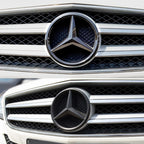 ABS Car Front Grille Badge Decal Cover Emblem for Mercedes Benz W204 W205 W210 W211 GLA GLK GLC GLE Interior Mouldings QBT-BENC