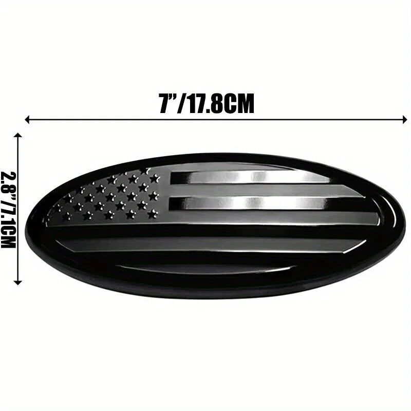 American Flag Grille and Tailgate Emblem Set for Ford F150 F250 - Show Your Patriotism and Style on the Road