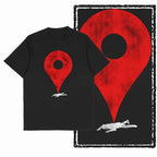 G25 Cool Vintage Cotton  Men's distressed Creative Printed Graphic T-shirt | Streetwear Big Size O-neck men's Tee Tshirt T shirt
