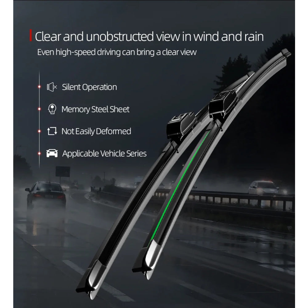 For Chevrolet Bolt EV 2016-2023 Front Windshield Wiper Blades 2pcs Windscreen Window Accessories 2017 2018 2019 2020 2021 2022