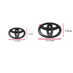 Autocollant emblème de coffre de voiture ABS noir brillant argenté pour Toyota, badge arrière CAMRY, lettres décoratives, access