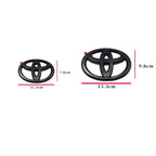 Autocollant emblème de coffre de voiture ABS noir brillant argenté pour Toyota, badge arrière CAMRY, lettres décoratives, access