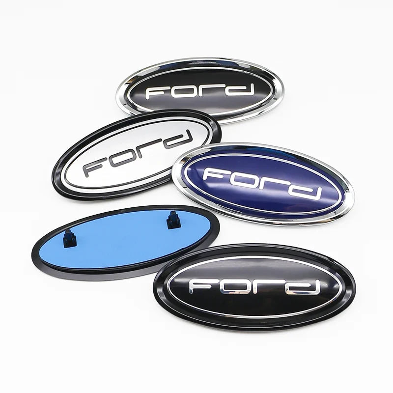 Ford Letter Badge Car Emblem Badge Sticker Front Hood ABS Rear Trunk Tailgate For Fiesta Ranger Mondeo Focus Escape Kuga Edge