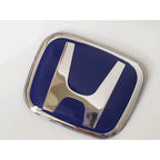 For Honda Civic Accord City H-Sticker Interior Modification CRV Jade Fit Acrylic Car Steering Wheel Emblem Odyssey Hybrid