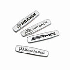 1/2/4pcs for AMG Car seat Emblem Backrest Headrest Clips Console Decoration Badge Interior decoration Sticker Accessories