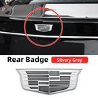 1pcs 3D ABS Car Front Grille Center Emblem Badge Rear Trunk Sticker Accessories For Cadillac CT4 CT5 CT6 XT4 XT5 XT6 XTS ATS