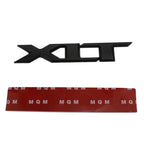 3D Metal XLT Letter Logo Car Trunk Body Badge Emblem Decals Sticker For Ford F150 F-150 Ranger T6 XLT Decoration Accessories