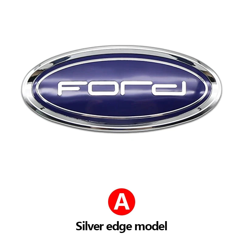 Ford Letter Badge Car Emblem Badge Sticker Front Hood ABS Rear Trunk Tailgate For Fiesta Ranger Mondeo Focus Escape Kuga Edge