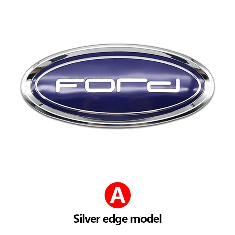 Ford Letter Badge Car Emblem Badge Sticker Front Hood ABS Rear Trunk Tailgate For Fiesta Ranger Mondeo Focus Escape Kuga Edge