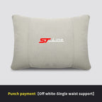 For Ford STline Focus Mondeo Explorer Edge Fiesta Fusion Kuga Escape Auto Headrest Neck Support Lumbar Cushion Soft Neck Pillow