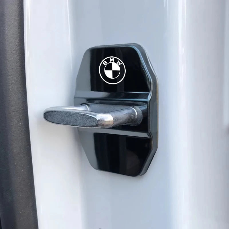 4Pcs Stainless Steel Door Lock Protector Cap Cover For BMW X1 X2 X3 X4 X5 X6 X7 F07 F10 F20 F30 F34 F40 G11 G12 G20 G30 G32