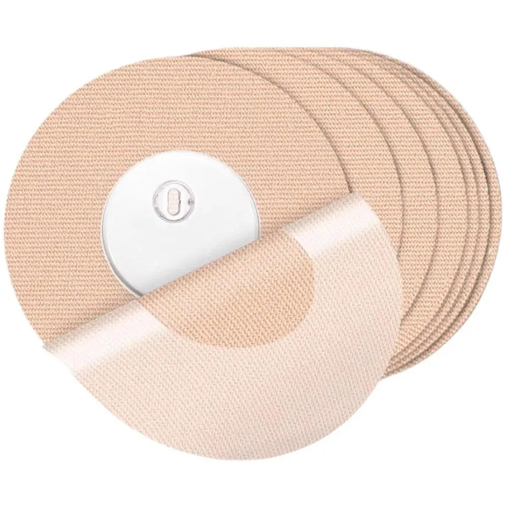 Blood glucose meter sensors Libre 2/3, Waterproof Patches, Hypoallergenic & Latex-Free No Glue in Center, 25PCS/Pk