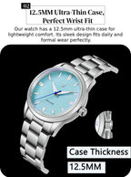 PAGANI DESIGN 2026 NEW Top Ice Blue Dial Men Quartz Watch Japan VH31 100M Waterproof Luxury Dress Watch For Men Reloj Hombre