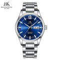 Shanghai Watch Business Men's Mechanical Watches 39mm Automatic Wristwatch 316L Stainless Steel Sapphire Glass reloj hombre 706