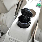 Cenicero LED portátil para coche, Cenicero Universal para coche, soportes para cenizas de cigarrillos, decoración Interior de coche, accesorios para Interior de 7x7x11cm
