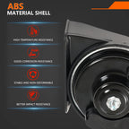 410/510Hz High Low Pitch Snail Horn Loud For Audi A3 A4 A6 A8 Q3 Q5 Q7 TT B6 B7 Skoda Octavia MK4 VW Passat Jetta MK7 Audi A6 A4