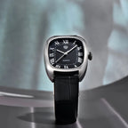RollsTimi 2026 New Men's Watches Top Brand Luxury Oval Quartz Watch For Men Fashion Watch Man Waterproof VH31 Clock Gift Leathe