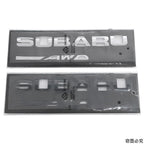 21.5X2.2CM ABS 2025 for Subaru SYMMETRICAL AWD Car Rear Trunk Letters Emblem Stickers STI XV WRC WRX BRZ FORESTER IMPREZA LEGACY