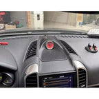 Car Stopwatch Panel Cover For Porsche Cayenne 958 chrono watch Interior Center Dashboard Clock Compass Modification Accessories