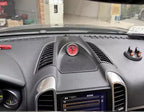 Car Stopwatch Panel Cover For Porsche Cayenne 958 chrono watch Interior Center Dashboard Clock Compass Modification Accessories