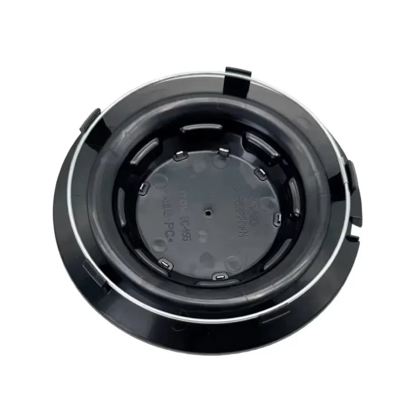 4PCS LOT Black Wheel Center Hub Cover Cap BC-383 BC383 Compatible with BC455 C-1258 C-1258-LA5B TY006 TY-006 for