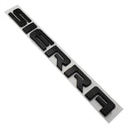 1PCS ABS Sierra sticker for GMC rear compartment car  sticker emblem