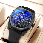 PAGANI DESIGNS Reloj mecánico para hombre, relojes deportivos automáticos de lujo para hombre, Reloj de pulsera resistente al agua de acero inoxidable, Relojes