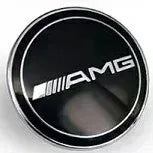 57mm ABS Car Flat Hood Emblem Sticker Front Badge Logo For Mercedes Benz AMG C180 E300 S200 W206 W205 A0008171801 Accessories