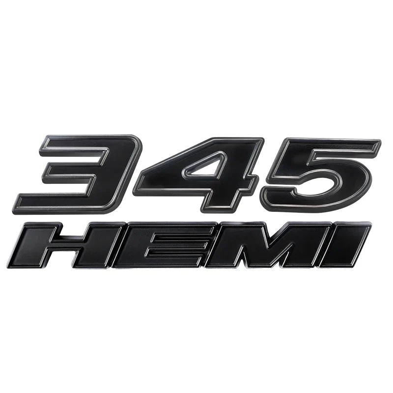 3D Metal Car Stickers 392 345 HEMI Emblem For Journey Charger Ram 1500 Caliber Nitro Caravan Avenger Dart Challenger Dodge