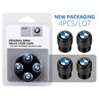 QMM-8685 Car Aluminum Wheel Tire Valve Stem Caps Airtight Covers For BMW M 50th Anniversary Celebration E46 E90 E60 F30 E39 E36