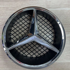 Grill Badge Grid style Front Emblem for Mercedes benz AMG A B C E CLA CLS SLK GL Metris GLK GLA G R V VITO GLE GLC GLS XX
