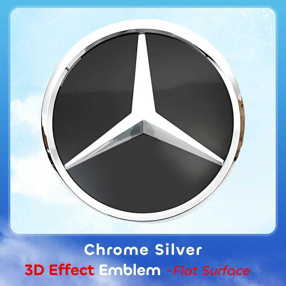 1pcsFor Mercedes Benz W204 B C GLK Class B180 B200 B250 C180 C200 C230 C250 C280 C300 C350Front Grille Mirror Star Badge Emblem