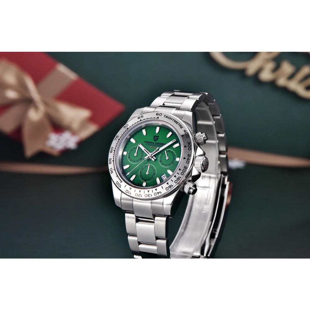2026 Pagani Design PD1727 Night Light Men's Watch Sapphire Glass Stainless Steel Waterproof Relief  relogio masculino watches