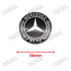 4pcs 56mm 75mm Car Wheel Center Hub Caps Cover Auto Accessories Mercedes Benz Amg C180 C200 C260 W108 W124 W126 W140 W168 W176