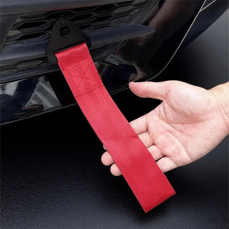 Car Tow Rope Trailer Racing Strap Auto Accessories For Toyota Hilux Aygo Yaris Ractis Corolla Camry CHR Auris Tacoma Cruiser TRD