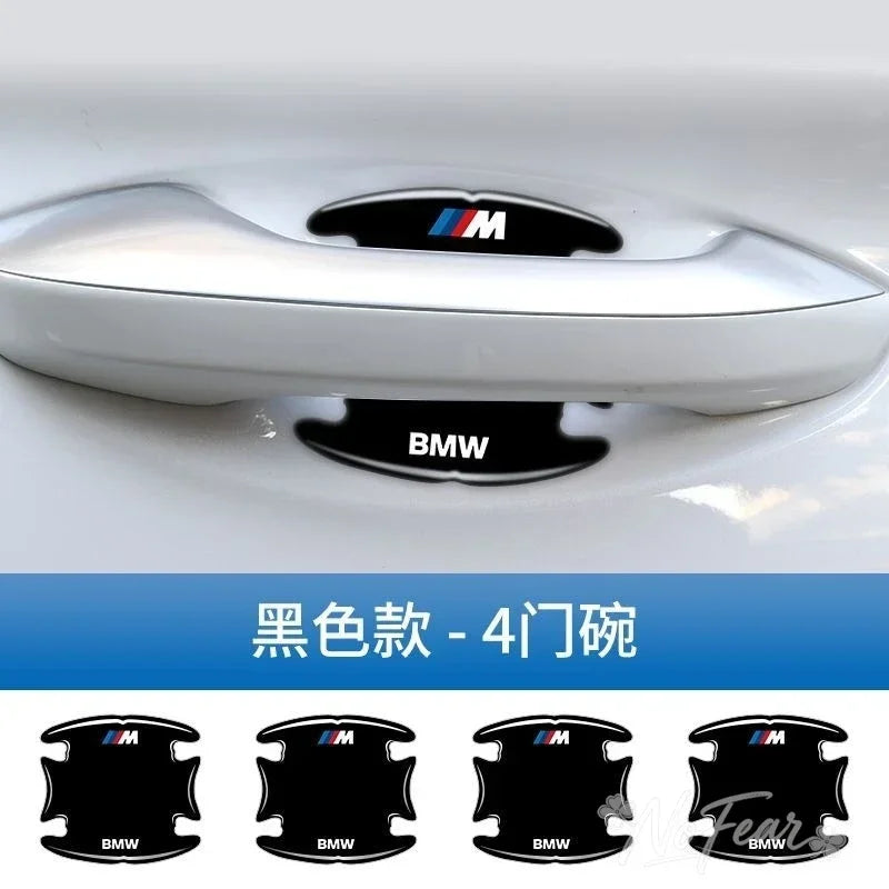 for bmw M pegatina X1 X3 X4 X5 X6 X7 e46 e90 f20 e60 e39 Car Body Protection Strip Auto Door Handle Bowl Anti-Scratch Sticker