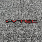 Car Emblem Decals VTEC IVTEC Metal Badge Sticker Accessories For Civic cb400 i-VTEC vfr800 cb750 Accord Odyssey CRV Pilot FIT
