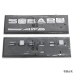 21.5X2.2CM ABS 2025 for Subaru SYMMETRICAL AWD Car Rear Trunk Letters Emblem Stickers STI XV WRC WRX BRZ FORESTER IMPREZA LEGACY