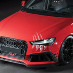 Universal Car Lamp Eyebrow Sharp Claw Stickers Headlight PVC Decals For Audi Alfa BMW Ford Honda Suzuki Auto Tuning Accessories