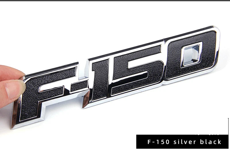 1 Pieces f-150 3D rear car tailgate body emblem for Car accessories sticker decals nameplate