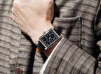 FARASUTE 2026 New Retro Wristwatches Men Casual Manual Square Customized Mechanical Movement Watch Male Sapphire Glass reloj