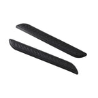 31cm Arc-shaped Universal Rubber Car Bumper Corner Protector Stickers Guards Buffer Trim Molding Anti-Scratch Protection Strip