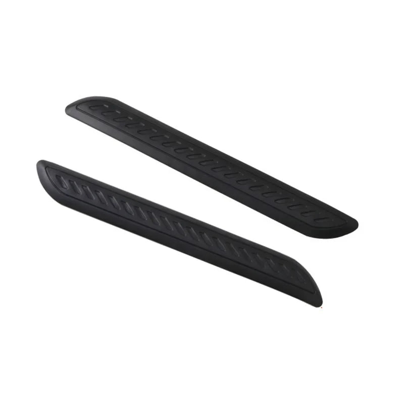 31cm Arc-shaped Universal Rubber Car Bumper Corner Protector Stickers Guards Buffer Trim Molding Anti-Scratch Protection Strip