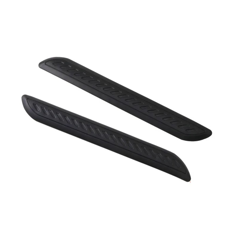 31cm Arc-shaped Universal Rubber Car Bumper Corner Protector Stickers Guards Buffer Trim Molding Anti-Scratch Protection Strip